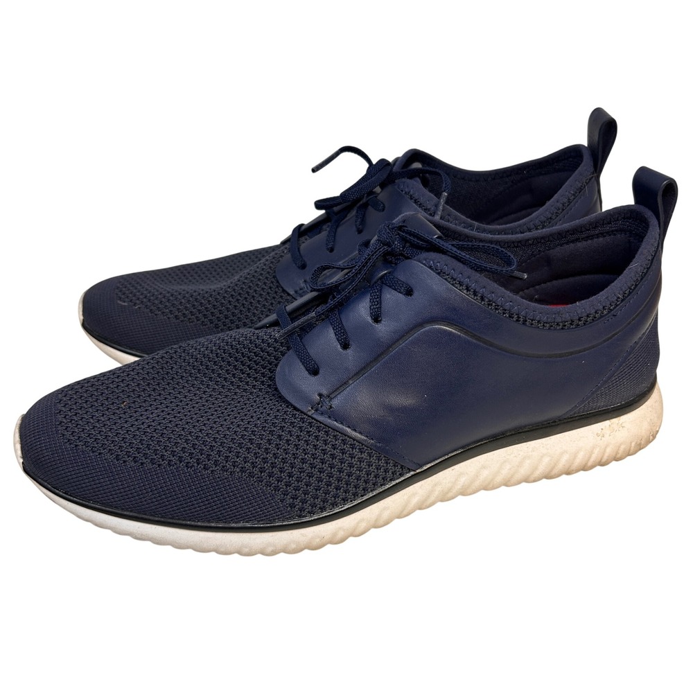 Cole Haan GrandSport Flex Sneaker Marine Blue Men's 11 M C30700 Casual Knit‎
